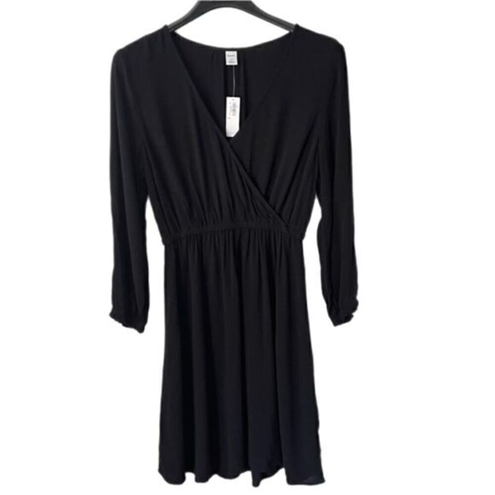 Old Navy Wrap Front V-Neck Dress